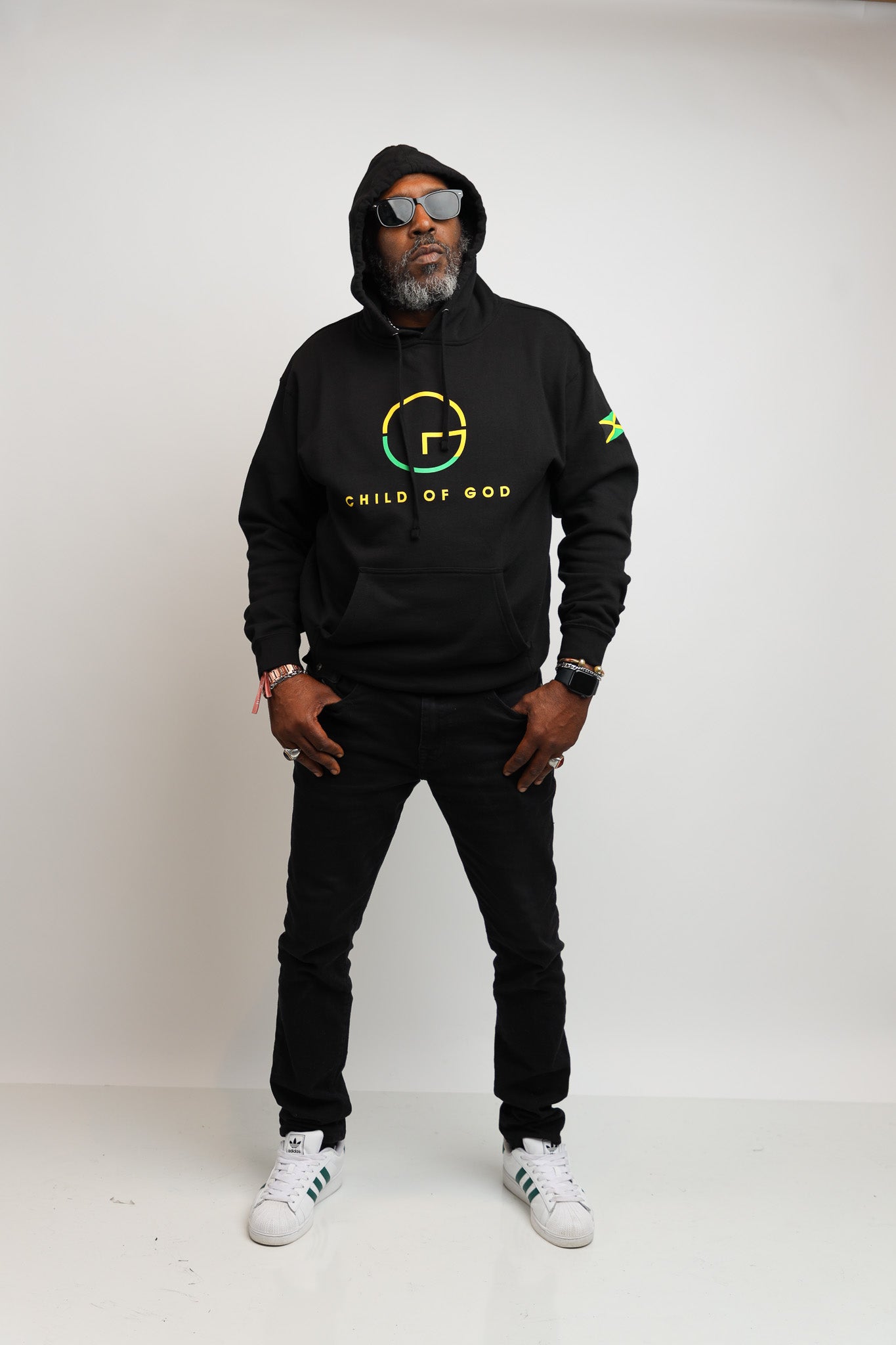 Jamaican COG Black Hoodie