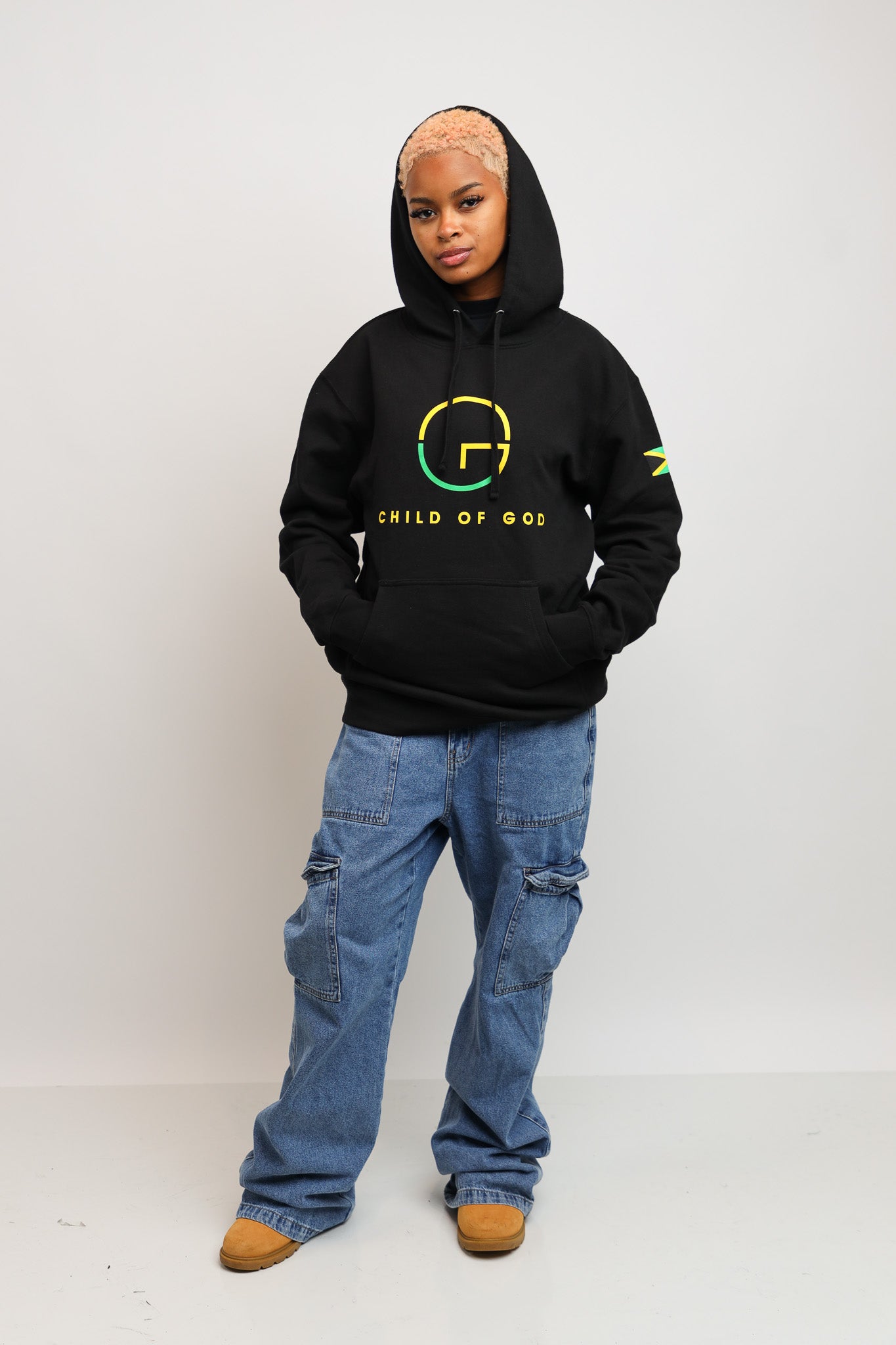 Jamaican COG Black Hoodie