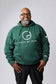 SPECIAL EDITION GREEN COG "WE RAISED EACH OTHER" PFA HOODIE