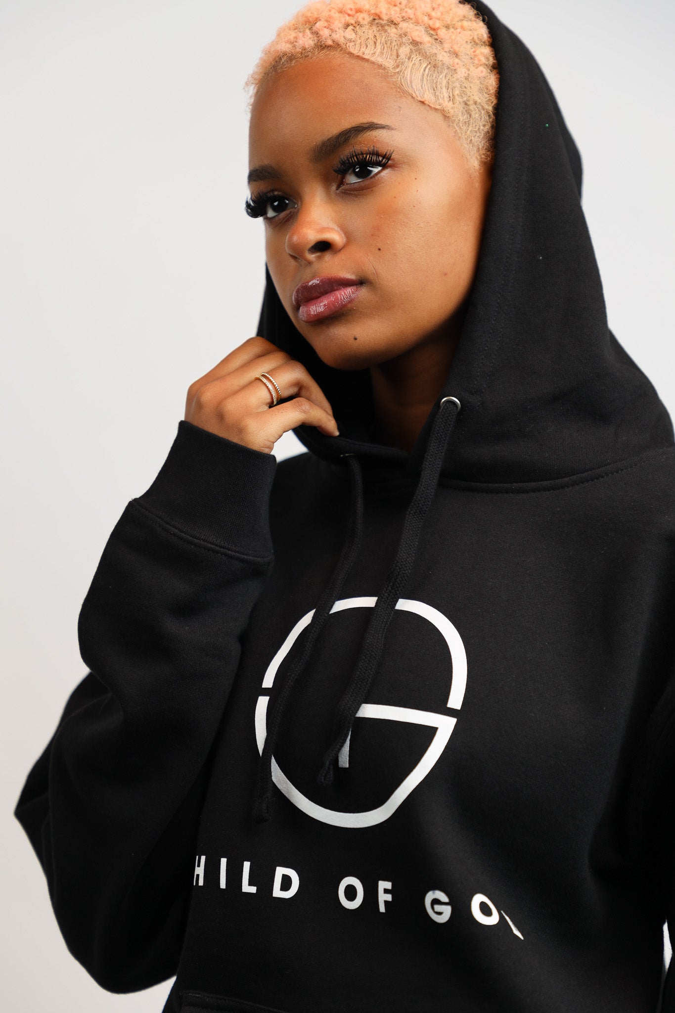 Classic Black COG (Premium Midweight) Hoodie