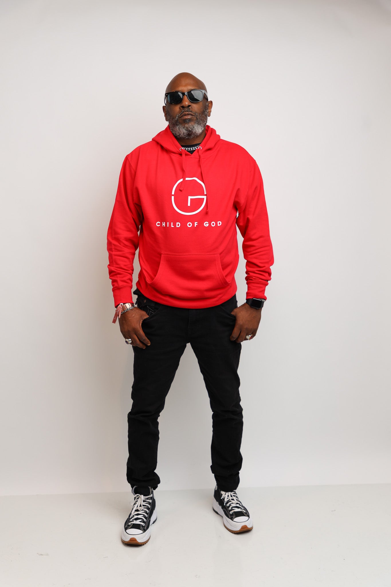 Red COG Hoodie (Midweight)