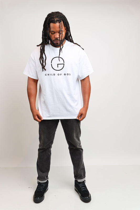 CLASSIC WHITE COG T-SHIRT (UNISEX)
