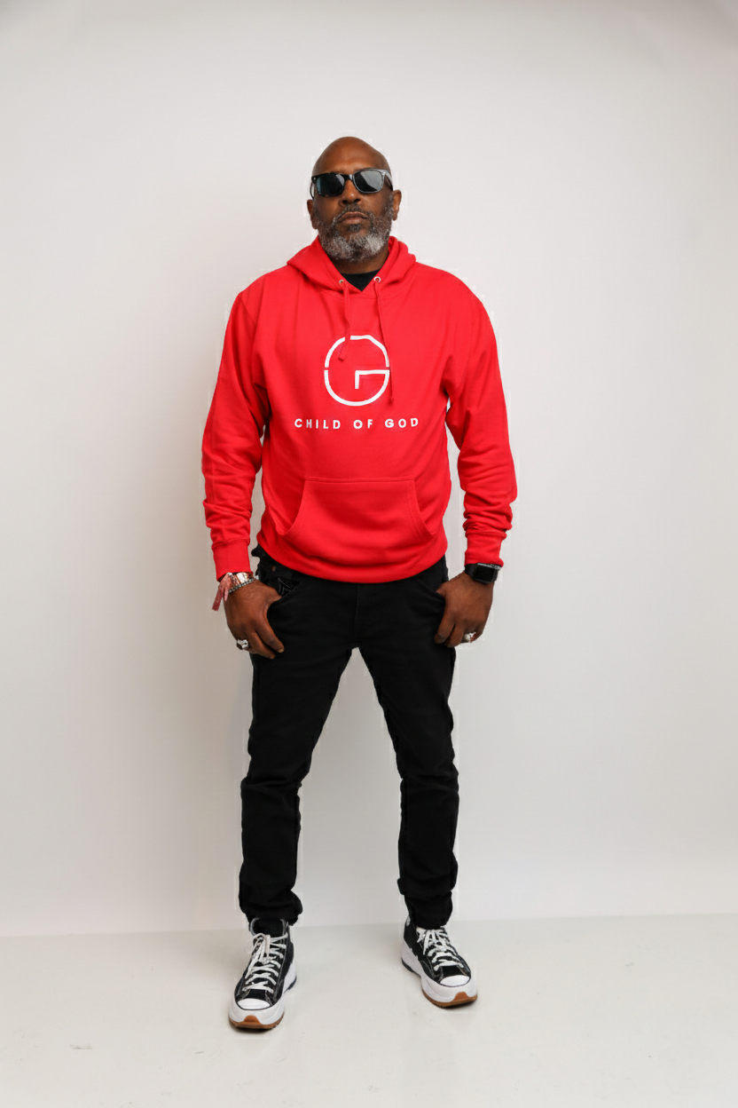 Red COG Hoodie (Midweight)